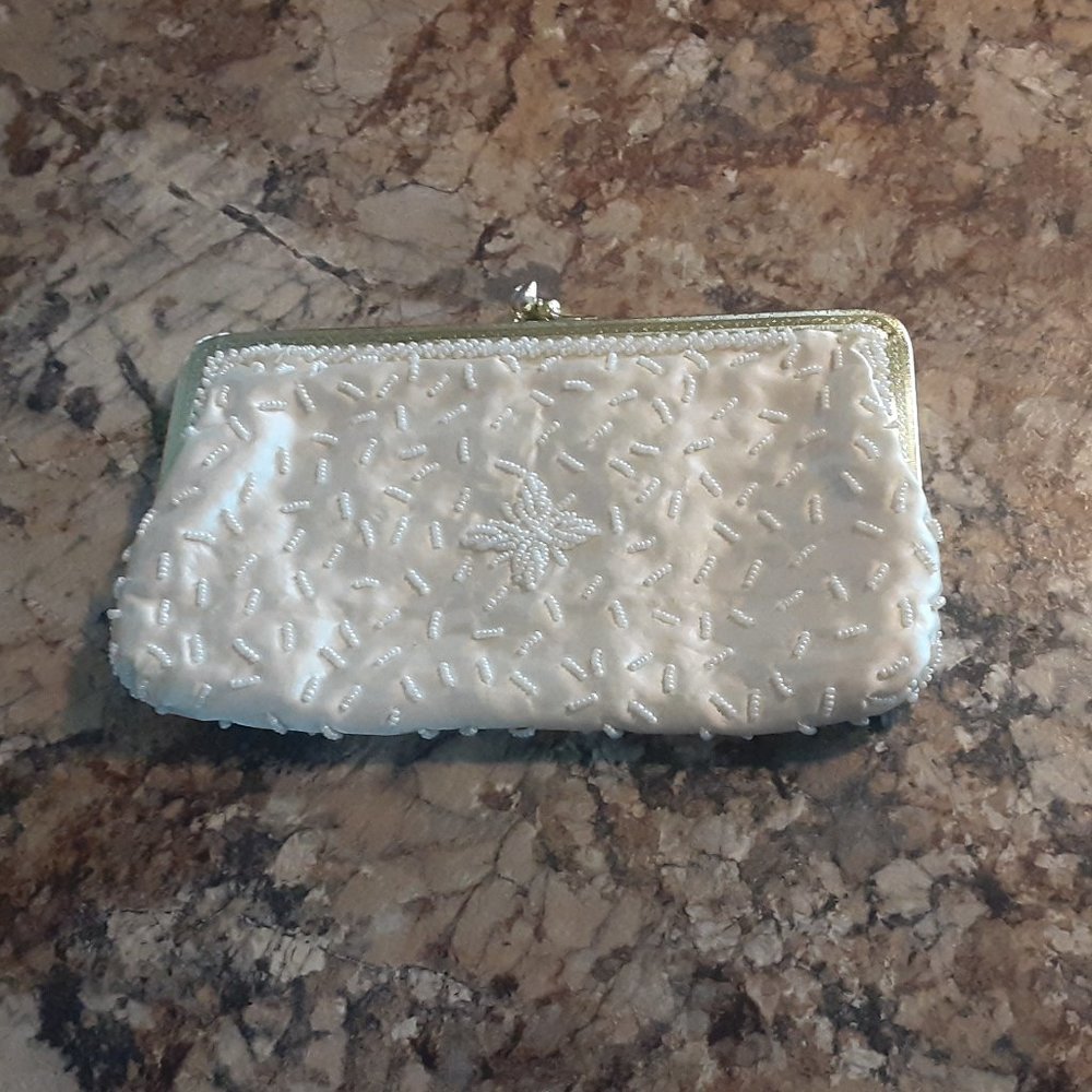 Antique beaded purse Handamade Hong Kong